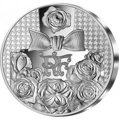 50 Euros Dior, silver
