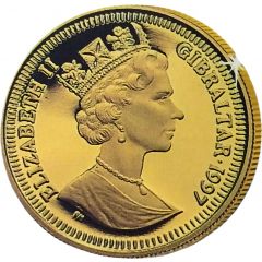 1/5 Crown - Elizabeth II Nefertiti