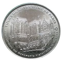 Monnaie de Paris Tourist Token - Tours de Notre-Dame de Paris