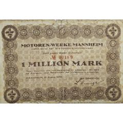 1 000 000 Mark Motoren-Werke