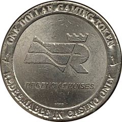 1 Dollar - S.S. Regent Rainbow Regency Cruises