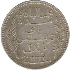 2 Francs - Muhammad IV