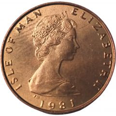 1/2 Penny - Elizabeth II 16 - 10 - 81, World Food Day