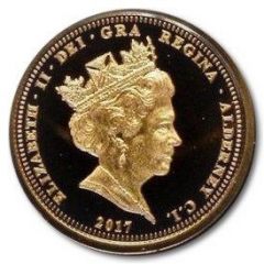 1 Sovereign - Elizabeth II Platinum Wedding, Gold Proof
