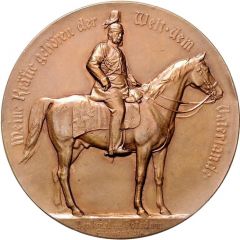 Medal - Inauguration of the Kaiser Wilhelm I memorial in Potsdam