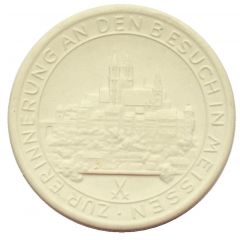 In memory of the visit to Meissen `Erinnerungs-Medaille I`