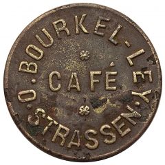 Token - Café Bourkel-Ley Strassen