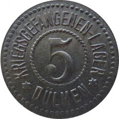 5 Pfennig - Dülmen Kriegsgefangenen-Lager