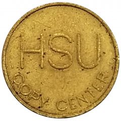 Token - HSU Copy Center Arcata, California
