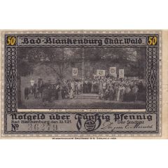 50 Pfennig Günther von Schwarzburg Series