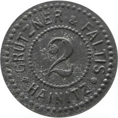 2 Pfennig - Hainitz Grützner and Faltis