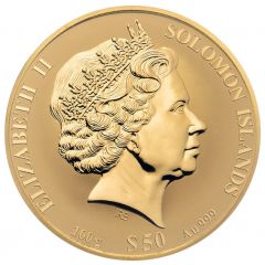 50 Dollars - Elizabeth II Canterbury Cathedral