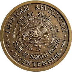 Medal - American Revolution Bicentennial North Dakota