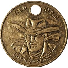 Medal - J. C. Penney`s Red Ryder Lucky coin