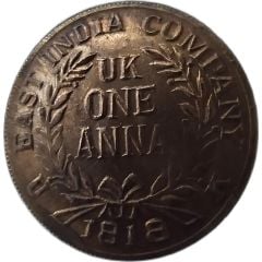 Token - 1 Anna East India Company