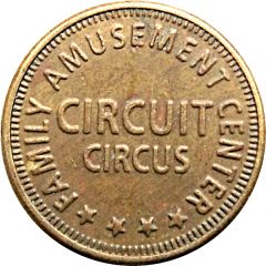 Token - Circuit Circus Family Amusement Center Kids