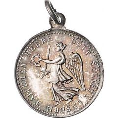 Medal - Defeating of the English army and 3 French divisions at St. Quentin under von Kluck `Siegespfenig, Kriegs-Denkmünze`