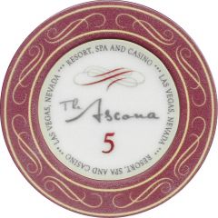Poker Chip - The Ascona 5