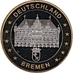 Medal - Deutschland Einigkeit Recht Freiheit Bremen