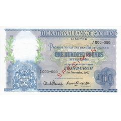 100 Pounds National Bank of Scotland
