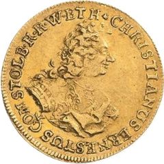 1 Ducat - Christian Ernest
