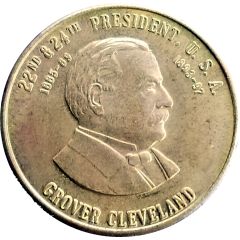 Token - Reader's Digest History of U.S. Presidents Grover Cleveland