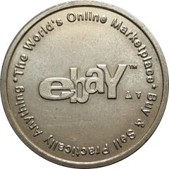 Token - Ebay Netherlands Dutch Lady & Tulip