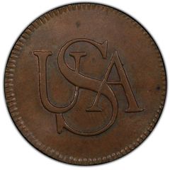 1/2 Penny - Bar Cent