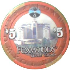 5 Dollars - Foxwoods Mashantucket, Connecticut