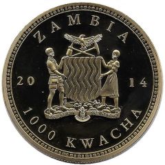 1000 Kwacha African Buffalo