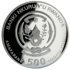 500 Amafaranga Black rhinoceros