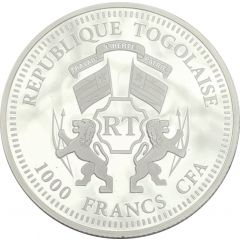 1000 Francs CFA Queen Anne`s Revenge
