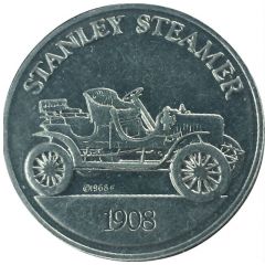 Token - Sunoco Antique Car Coins - Series 1 Stanley Steamer