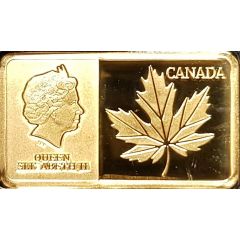 1⁄100 oz - Gold of the World Canada