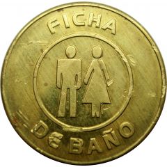 Token - Ficha De Bano