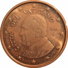 1 Euro Cent - Franciscus