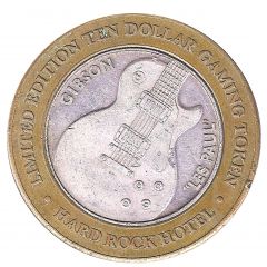10 Dollar Game Token - Hard Rock Hotel Las Vegas, Nevada