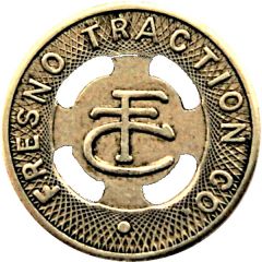 1 Fare - Fresno Traction Co. Fresno, California
