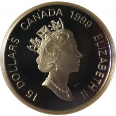 15 Dollars - Elizabeth II Year of the Rabbit