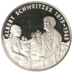 Medallion - Postmasters Albert Schweitzer