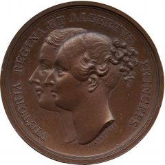 Medal - Victoria Birth of Princess Victoria, A.J. Stothard
