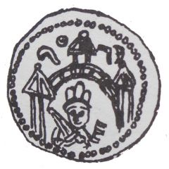 Denier Bracteate - Mieszko the Younger Kalisz mint
