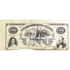 1 Peso - Sovereign State of Panama