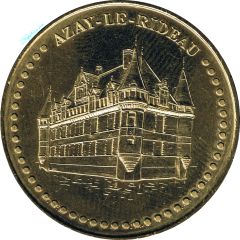 Monnaie de Paris Tourist Token - Château d`Azay-le-Rideau