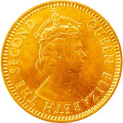 1 Cent - Elizabeth II 1st portrait