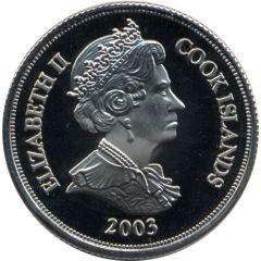 1 Dollar - Elizabeth II 1st Anniversary of the euro