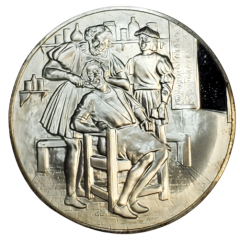 Medallic History of Dentistry Zene Artzney