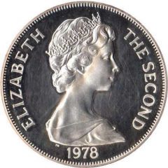 1 Crown - Elizabeth II Coronation Jubilee, Silver Proof Issue