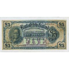 5 Pounds Bank of New Zealand