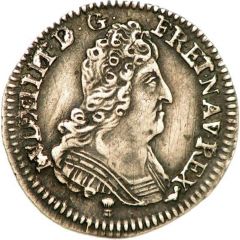 1/20 Ecu with three crowns - Louis XIV